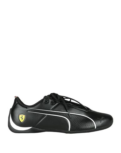 Puma X Ferrari Man Sneakers Black Size 8 Polyurethane