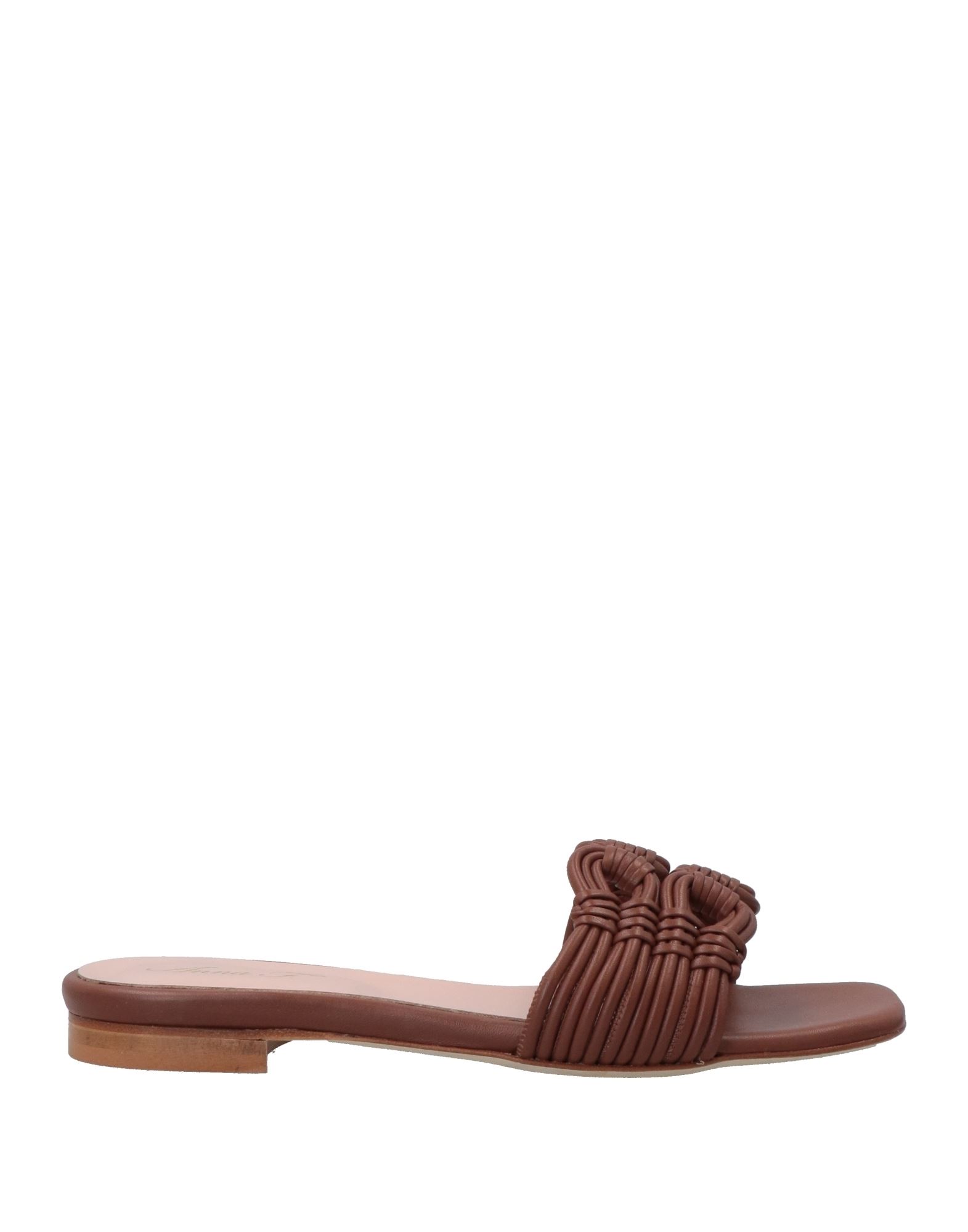 Anna F Sandals In Brown