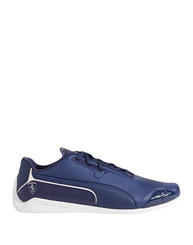 Puma X Ferrari Man Sneakers Blue Size 8 Polyurethane, Polyester
