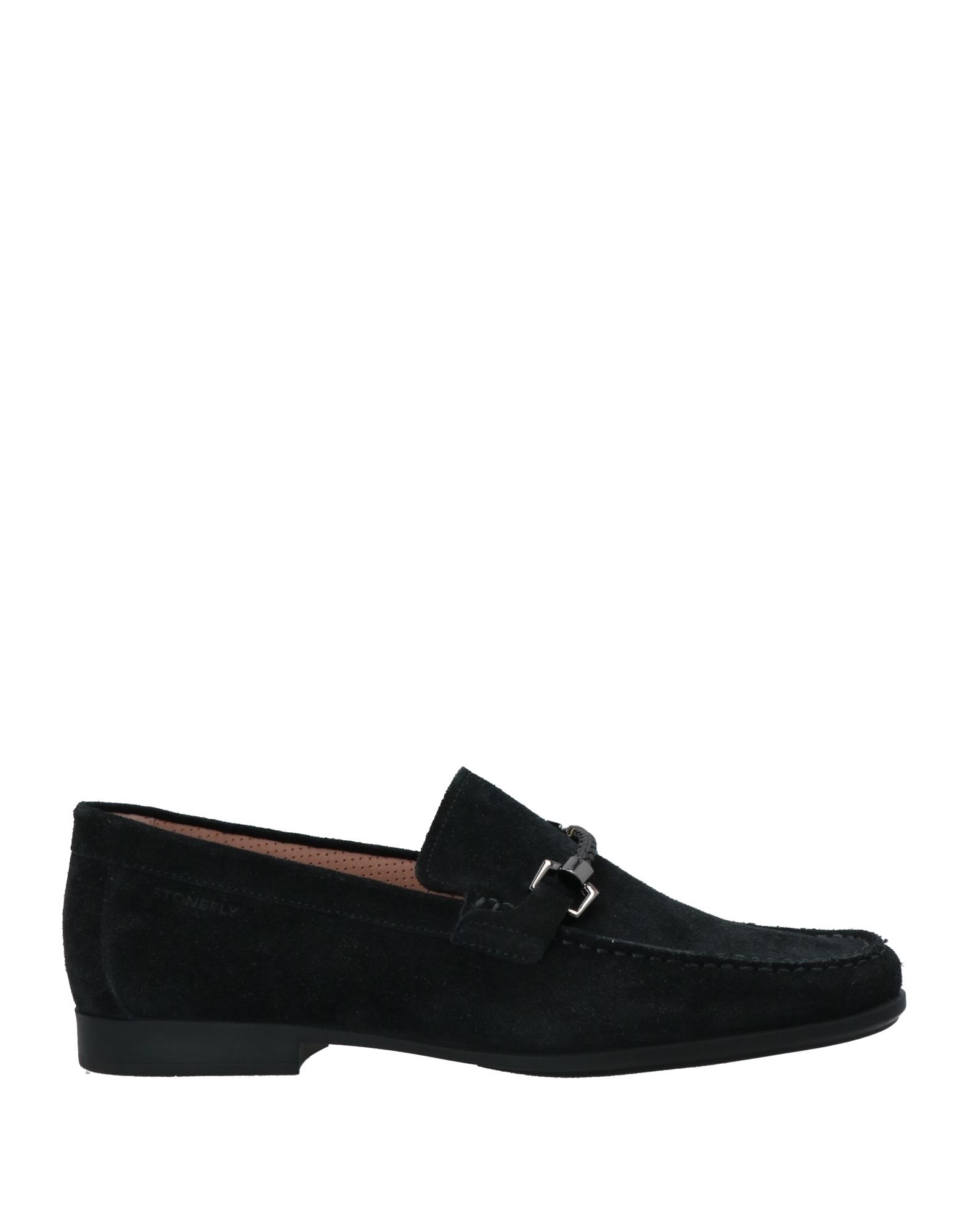Stonefly Loafers In Black