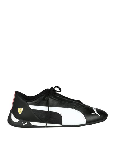 Puma X Ferrari Man Sneakers Black Size 7 Polyurethane, Polyester