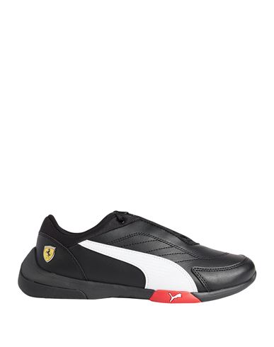 Puma X Ferrari Man Sneakers Black Size 5 Polyurethane, Polyester