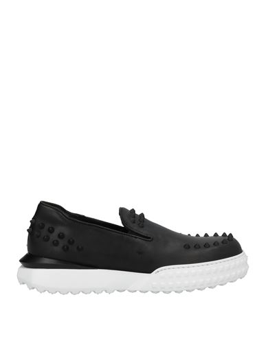 Mich E Simon Man Sneakers Black Size 7 Soft Leather