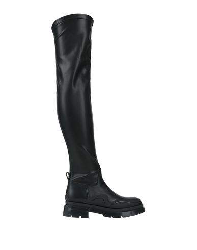 Ncub Woman Knee Boots Black Size 11 Soft Leather