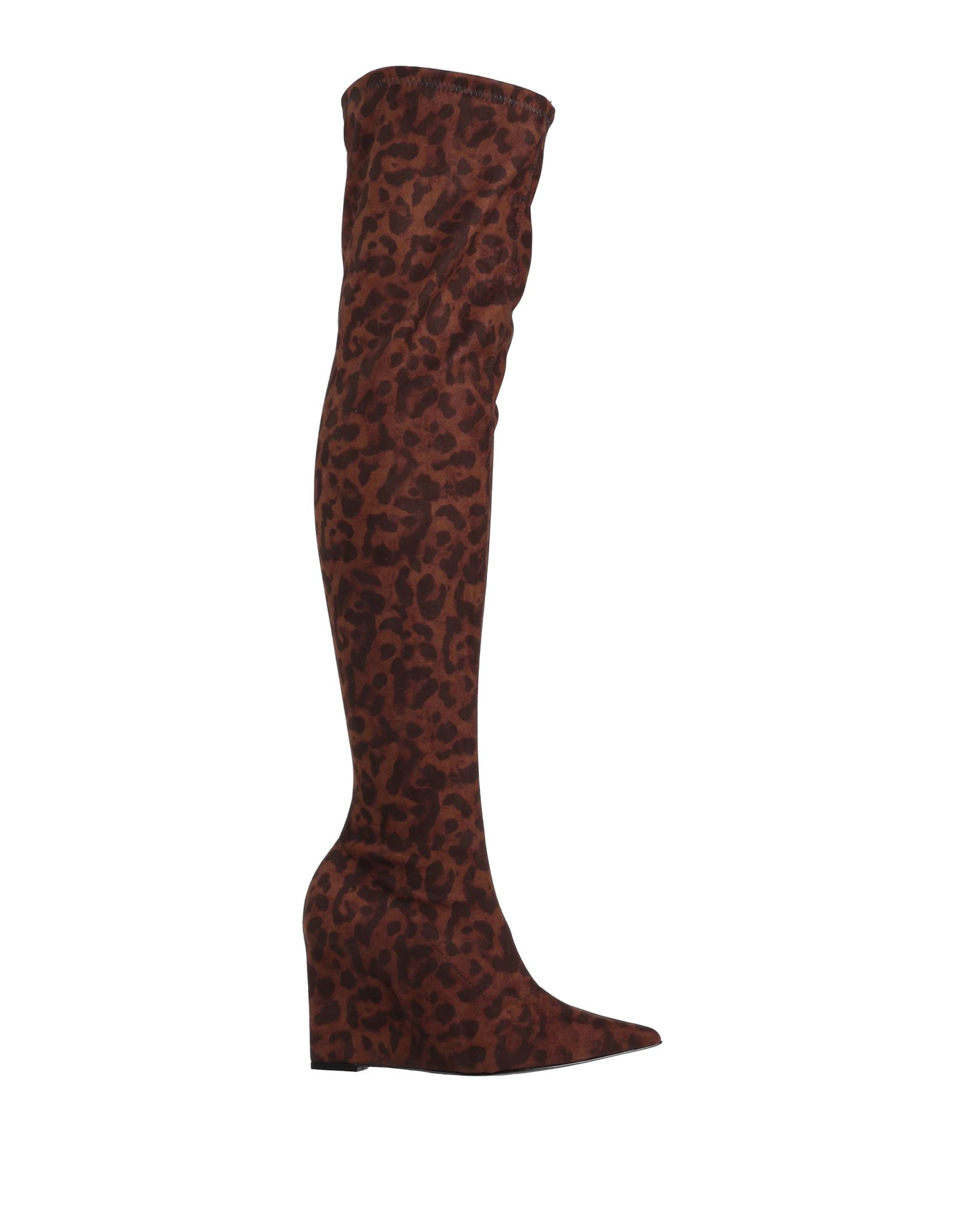 Ncub Knee Boots In Brown