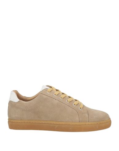 Bothega 41 Woman Sneakers Sand Size 10 Soft Leather In Beige