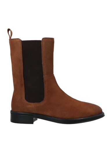Cafènoir Woman Ankle Boots Tan Size 9 Soft Leather In Brown