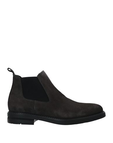 Cafènoir Man Ankle Boots Grey Size 10 Soft Leather