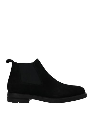 Cafènoir Man Ankle Boots Black Size 9 Soft Leather