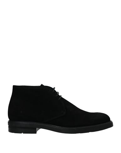 Cafènoir Man Ankle Boots Black Size 10 Soft Leather