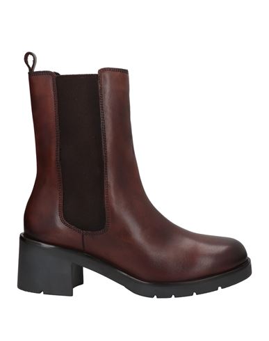 Cafènoir Woman Ankle Boots Brown Size 10 Soft Leather