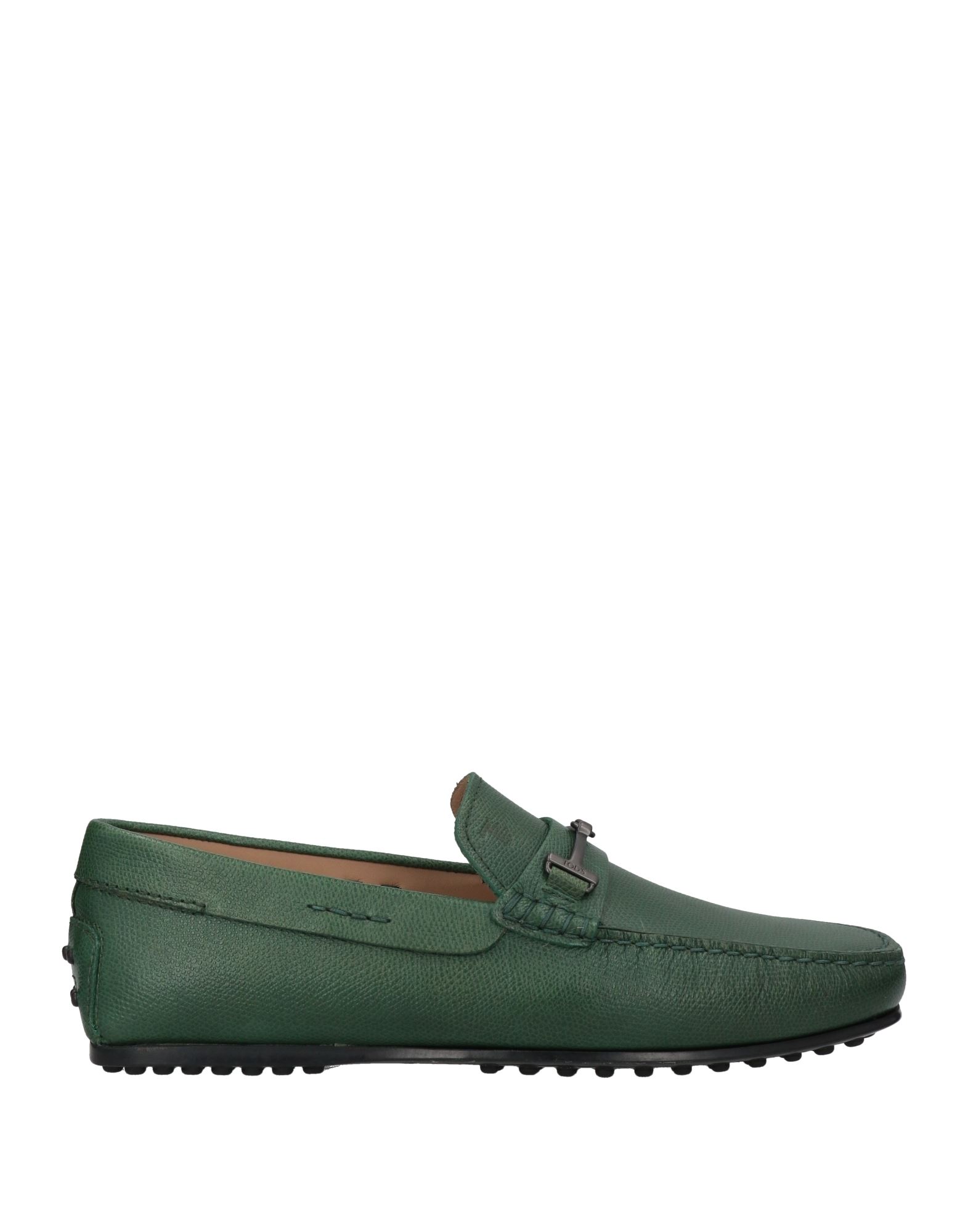 Tod's Loafers Green Size 11.5 | ModeSens