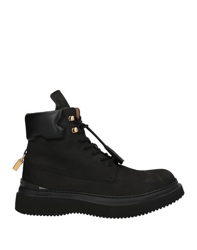 Buscemi Man Ankle Boots Black Size 9 Soft Leather