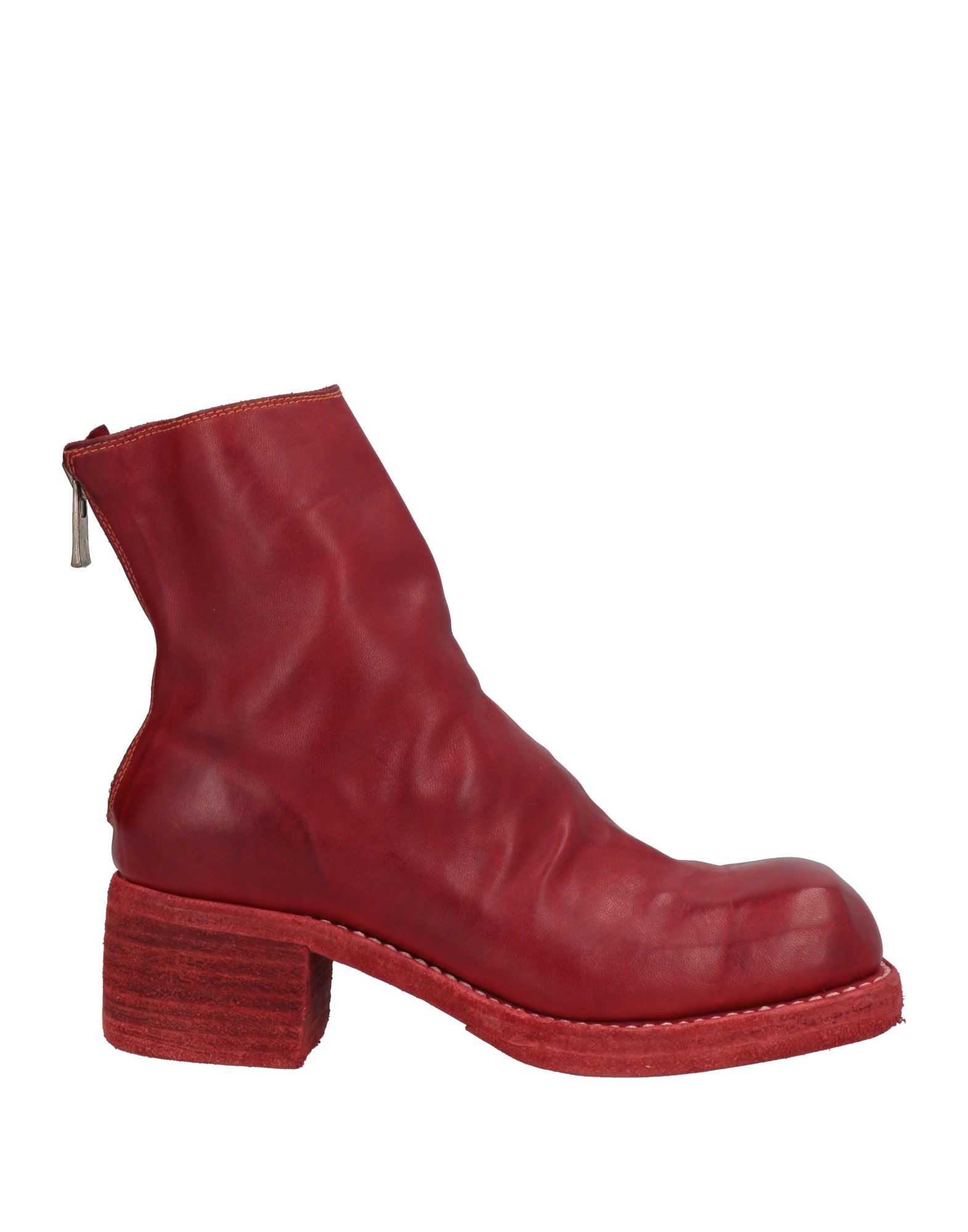 Guid Ankle Boots In Red