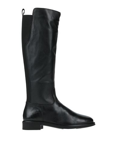 Cafènoir Woman Knee Boots Black Size 11 Soft Leather