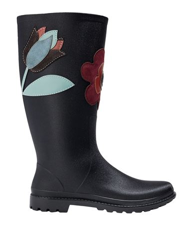 Redv Red(v) Woman Boot Black Size 8 Pvc - Polyvinyl Chloride, Technical Fibers In Black