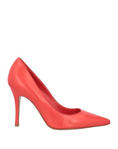 Roberto Festa Woman Pumps Red Size 9 Soft Leather