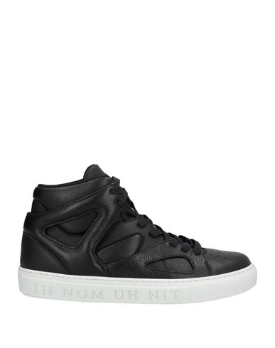 Shop Ih Nom Uh Nit Man Sneakers Black Size 8 Soft Leather
