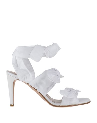 Redv Red(v) Woman Sandals White Size 6 Textile Fibers