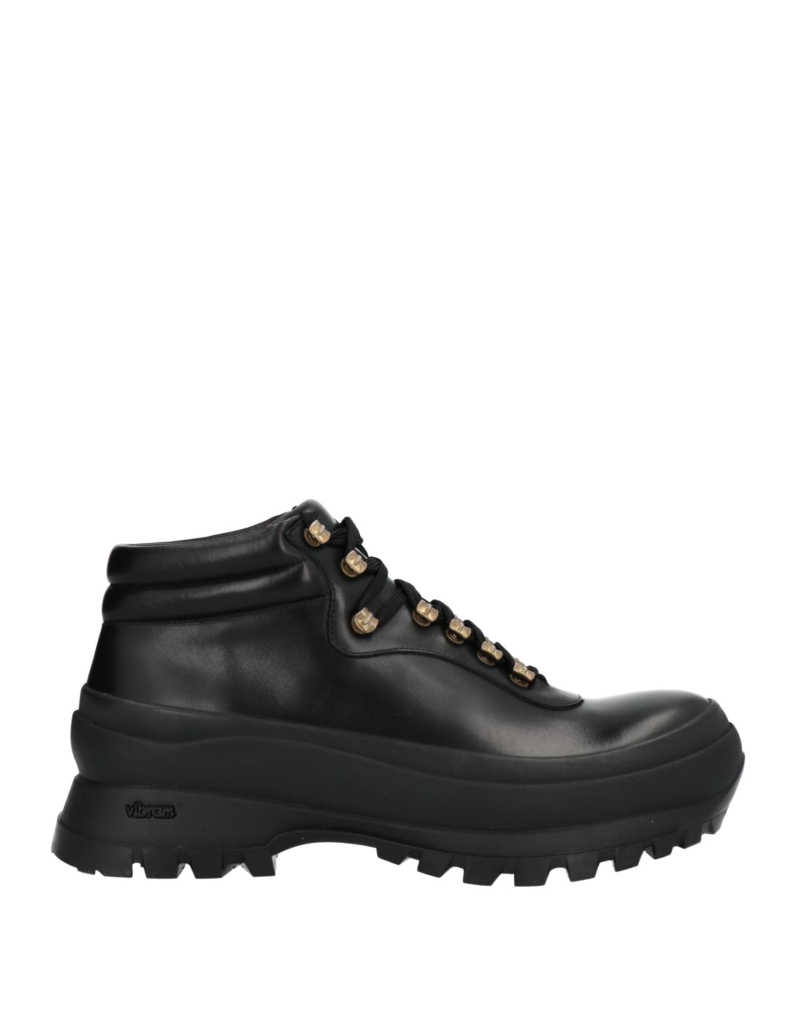 Shop Jil Sander Woman Ankle Boots Black Size 11 Calfskin