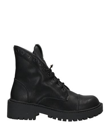 Francesco Milano Woman Ankle Boots Black Size 10 Soft Leather