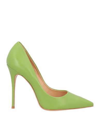 Shop Carrano Woman Pumps Green Size 6 Soft Leather