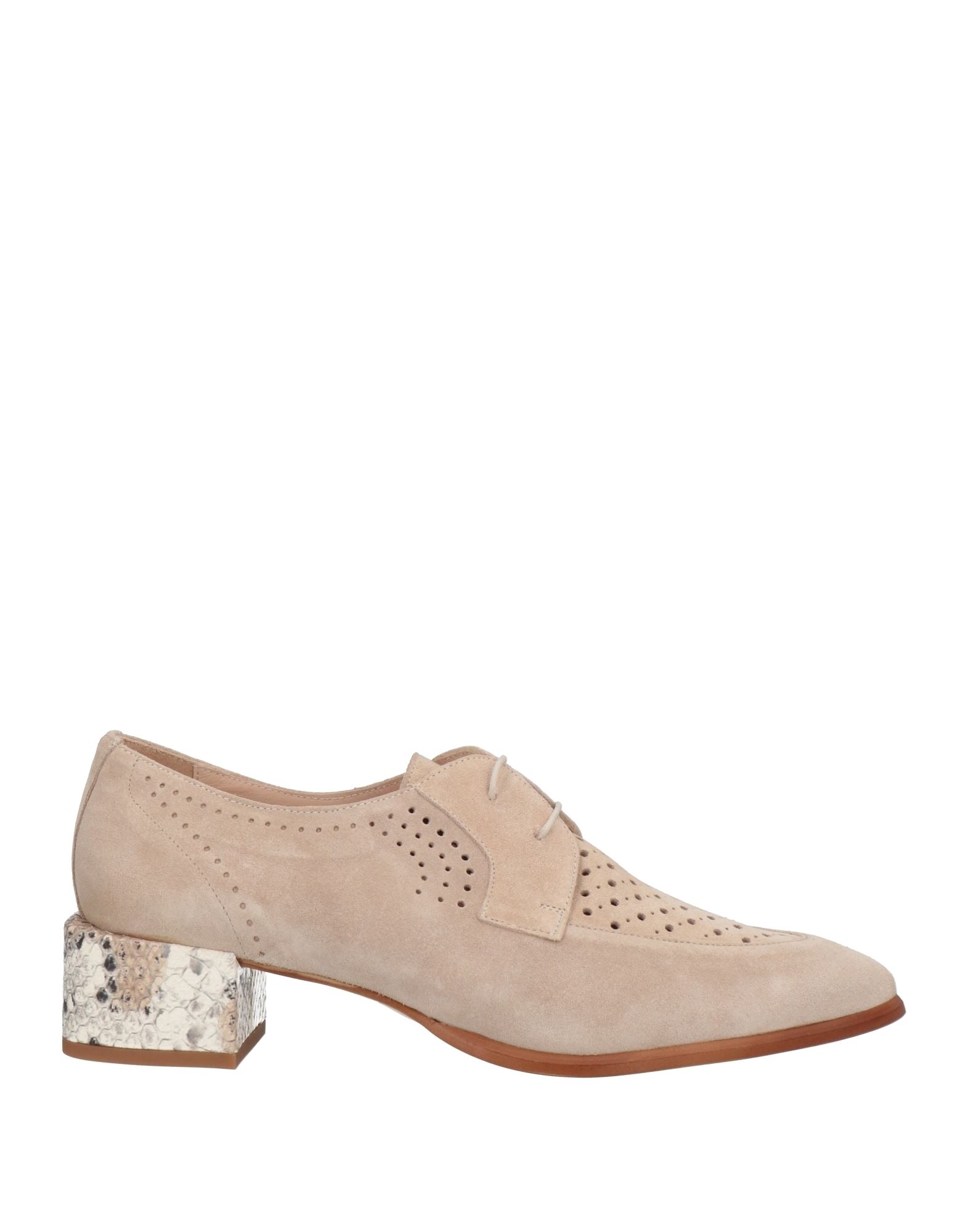 Pertini Lace-up Shoes In Beige
