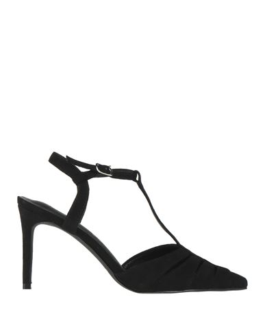 Azarey Woman Pumps Black Size 8 Textile Fibers In Black