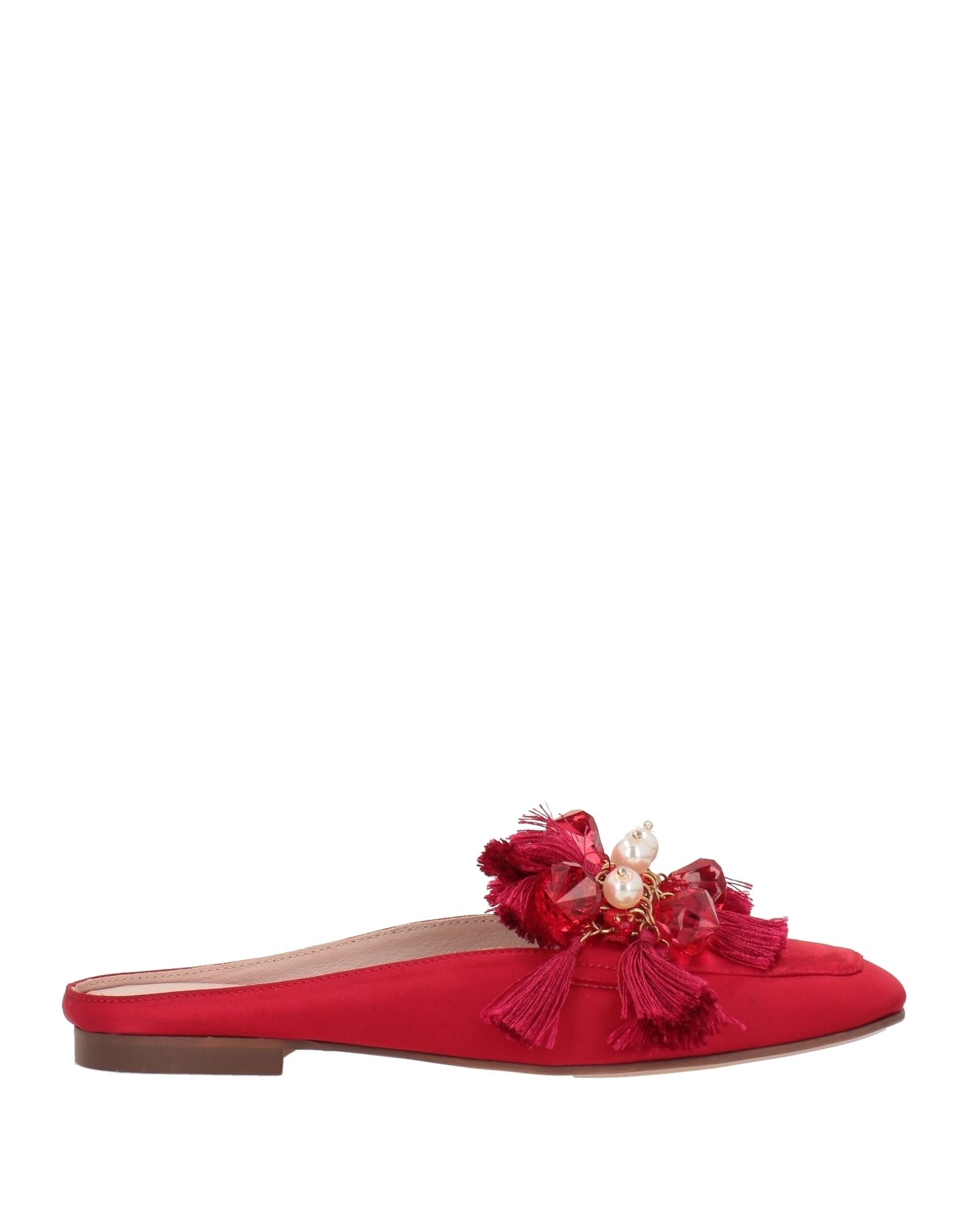 Tosca Blu Woman Mules & Clogs Red Size 7 Textile Fibers