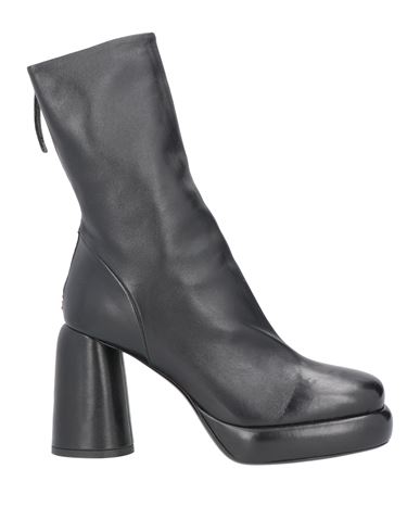 Halmanera Woman Ankle Boots Black Size 9 Soft Leather