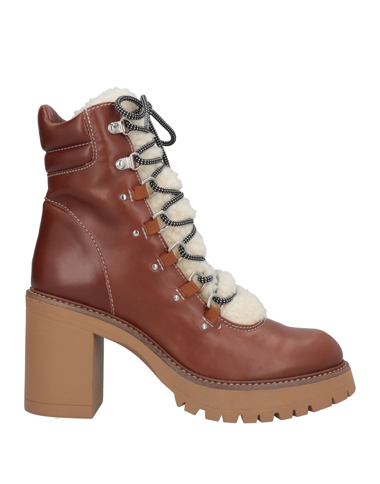 Pinko Ankle Boots In Brown