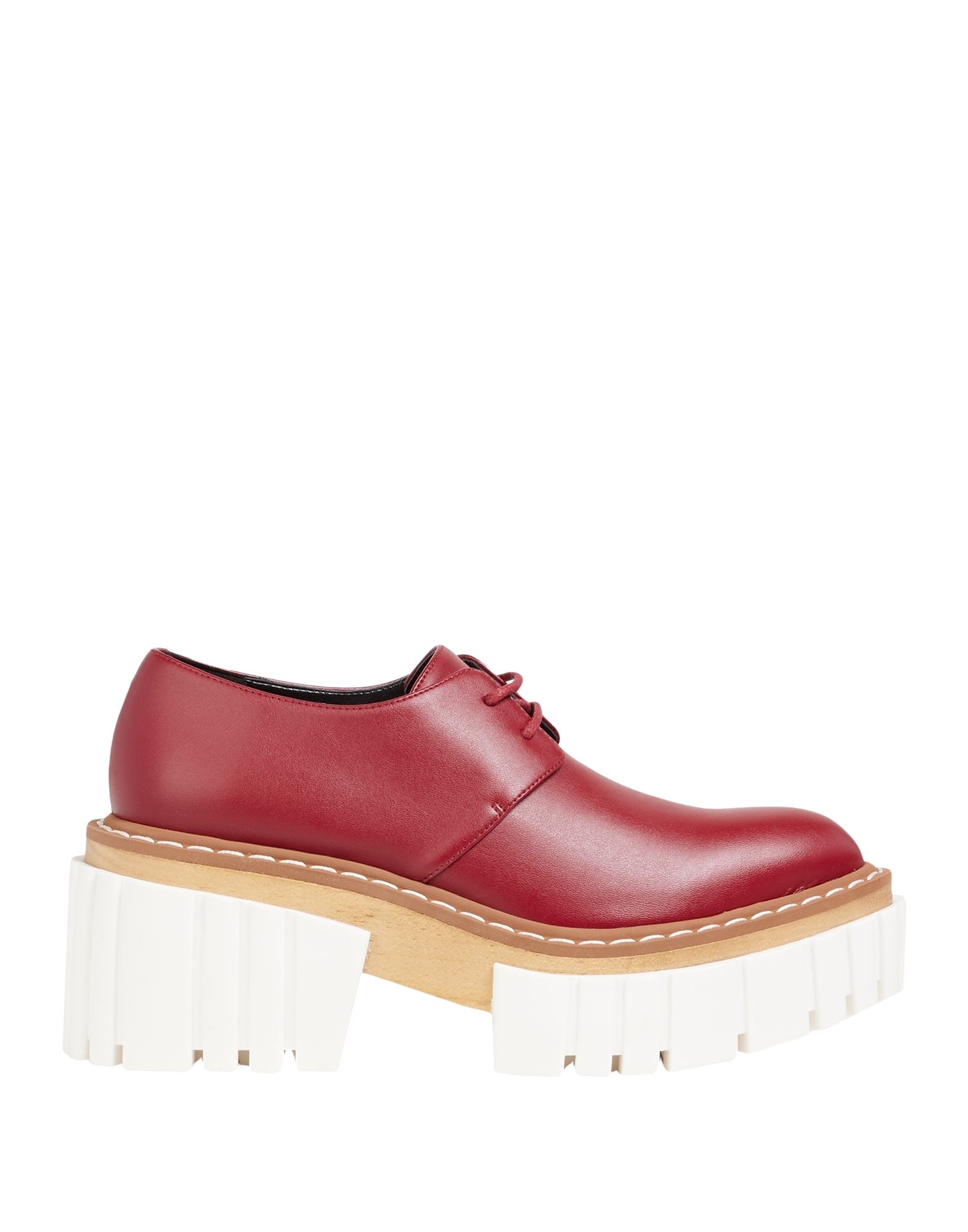 Stella Mccartney Lace-up Shoes In Red