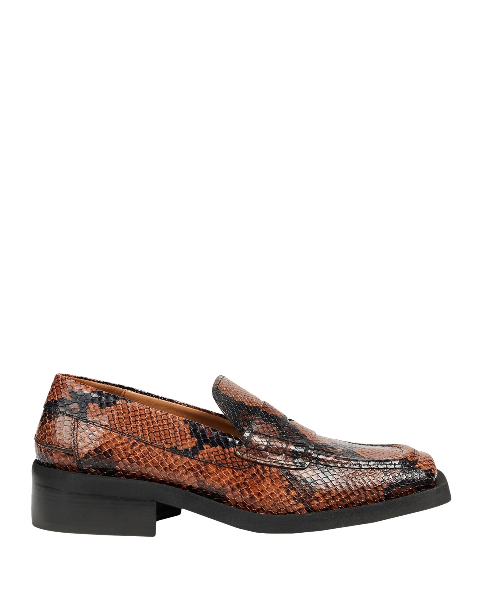 Ganni Loafers In Brown
