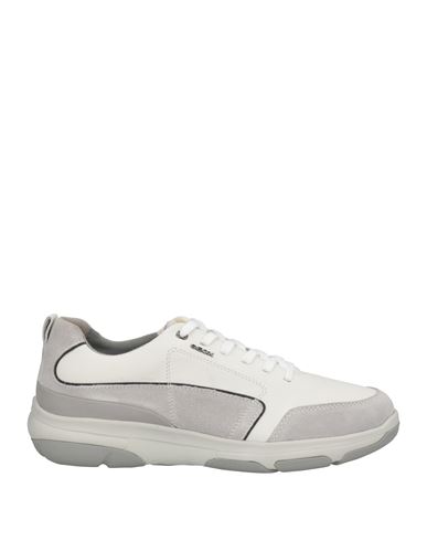 Geox Man Sneakers Light Grey Size 6 Soft Leather