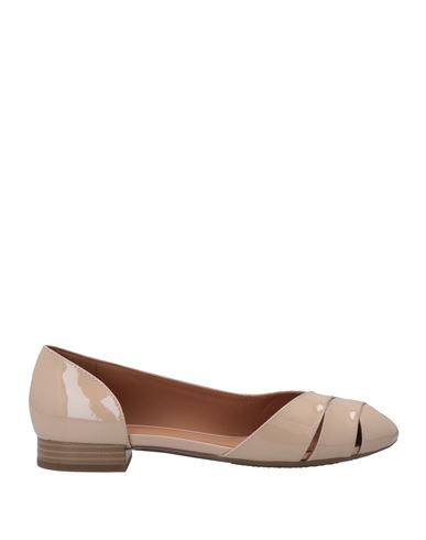 Geox Woman Ballet Flats Blush Size 5 Soft Leather In Pink