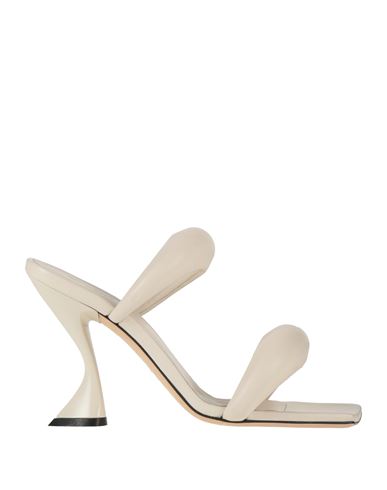 Shop Evaluna Woman Sandals White Size 8 Soft Leather