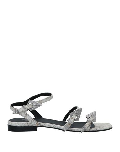Zadig & Voltaire Woman Sandals Off White Size 8 Soft Leather