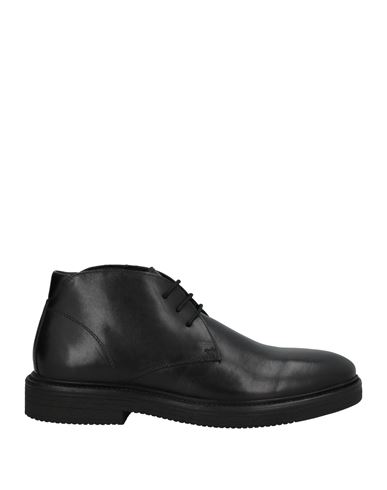 Cafènoir Man Ankle Boots Black Size 11 Soft Leather