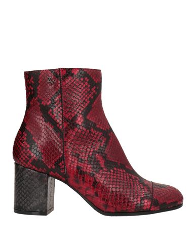 Zadig & Voltaire Molly Leather Boot In Red