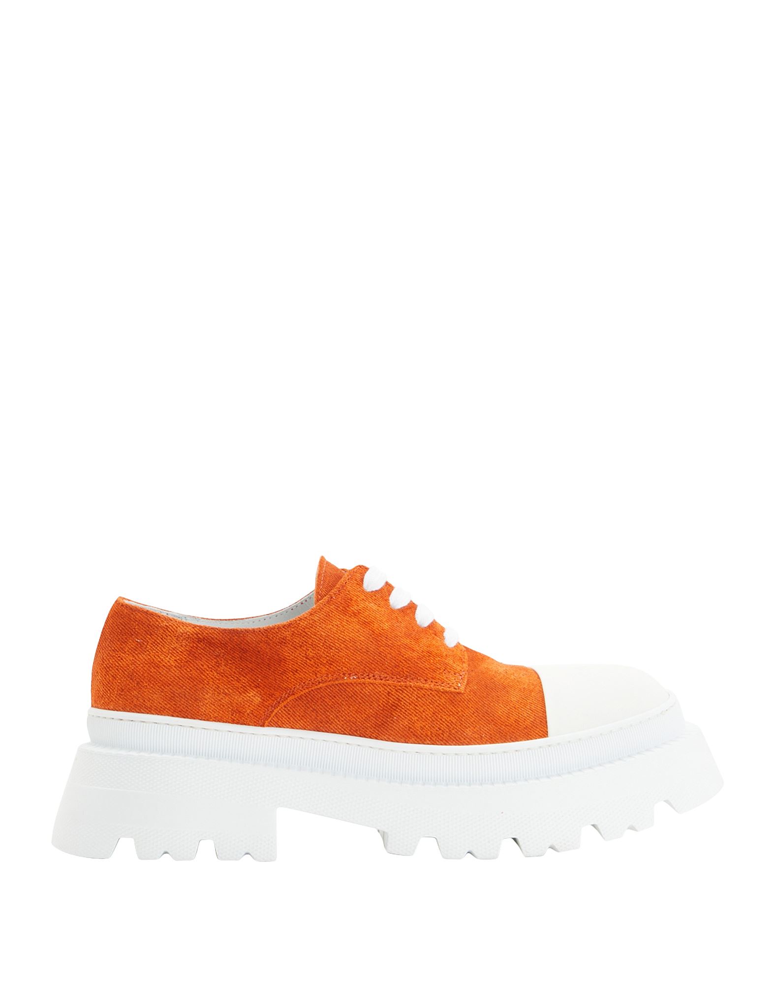 8 By Yoox Lace-up Shoes In Orange