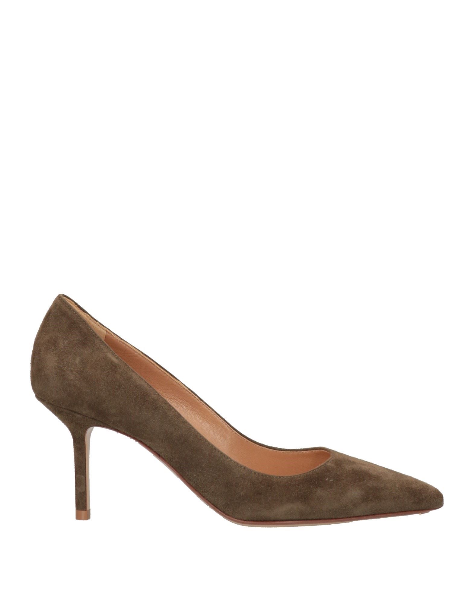 Francesco Russo Pumps In Military Green