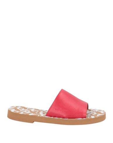 See By Chloé Woman Sandals Red Size 7 Soft Leather