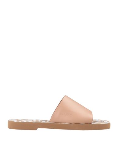 See By Chloé Woman Sandals Blush Size 7 Soft Leather In Pink
