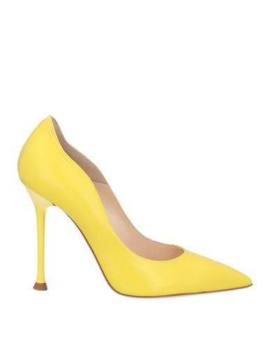 Islo Isabella Lorusso Woman Pumps Yellow Size 9 Soft Leather