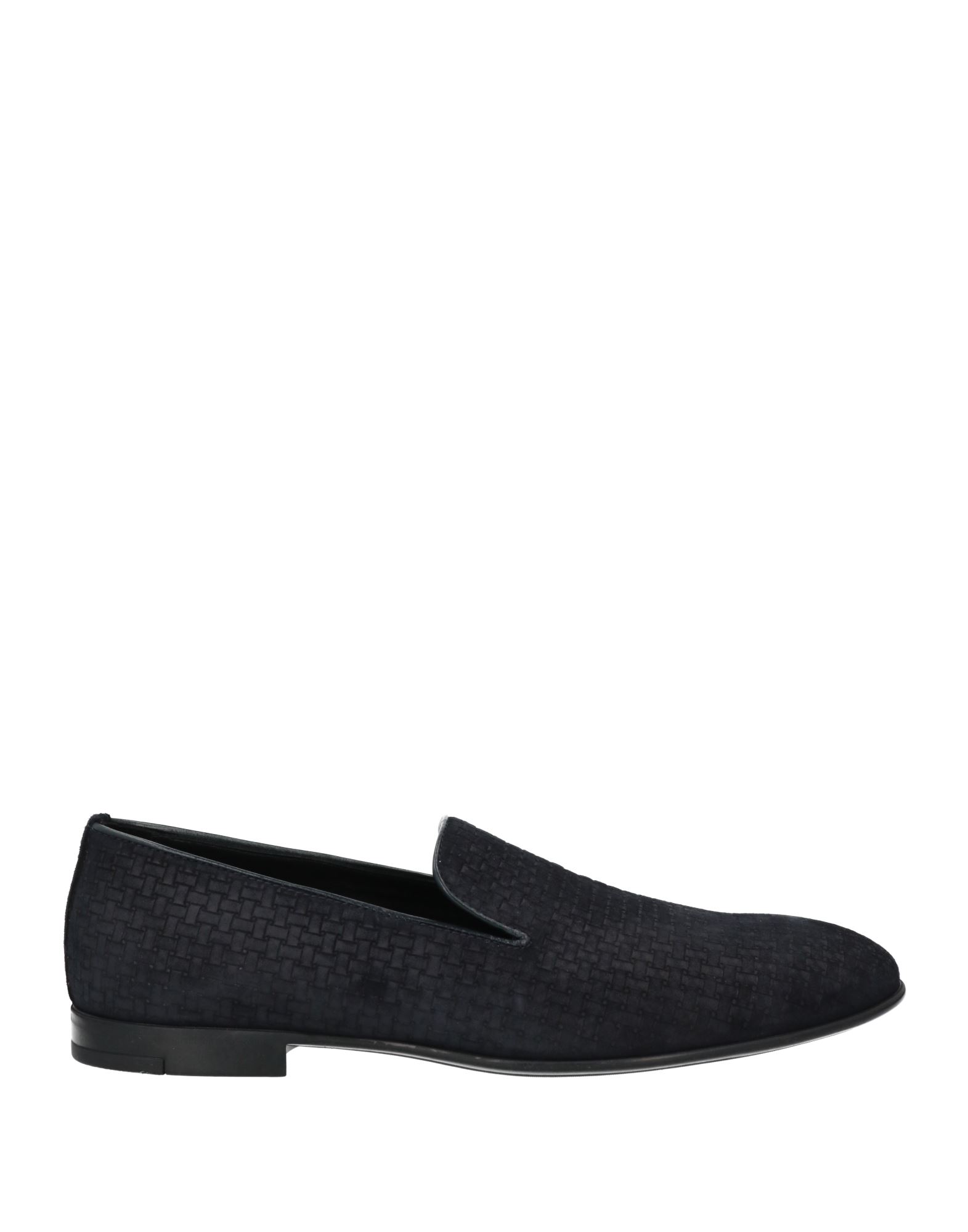 Doucal\'s Navy Suede Tassel Slip-On Loafers Sagan Classic Tassel Loafers in Midnight Navy Suede  main image 2