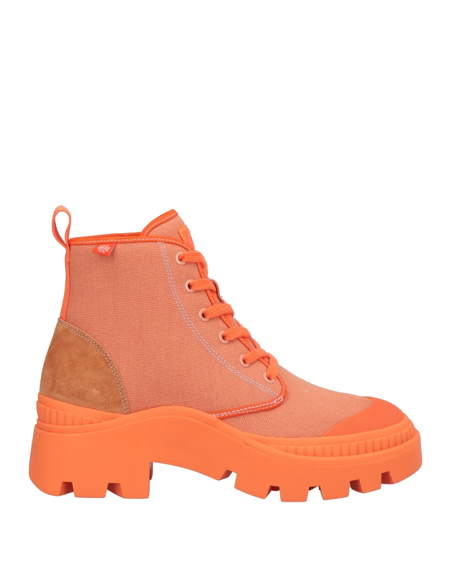 Tory Burch Ankle Boots In Orange