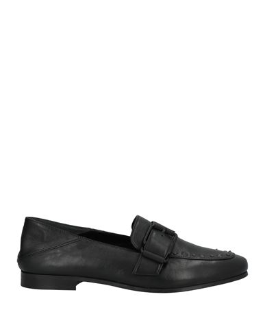 Zadig & Voltaire Woman Loafers Black Size 10 Soft Leather