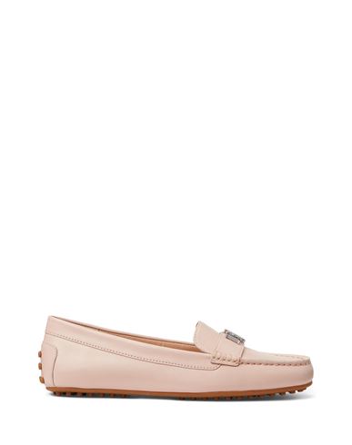 Lauren Ralph Lauren Woman Loafers Blush Size 9.5 Bovine Leather In Pink