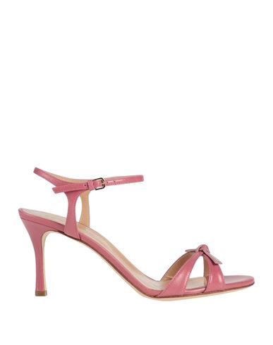 SERGIO ROSSI SERGIO ROSSI WOMAN SANDALS PASTEL PINK SIZE 9 SOFT LEATHER