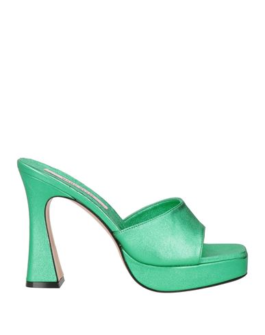 Shop Marc Ellis Woman Sandals Green Size 7 Soft Leather